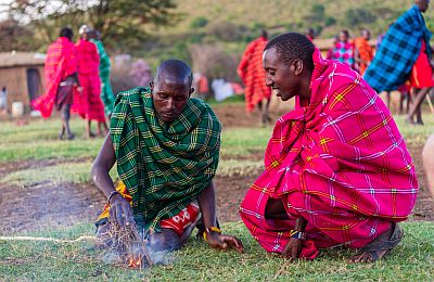 cultual experience with masai people